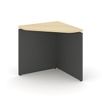 Style Project Угловой элемент стола SN-D.USP-011 Акация Лорка/Антрацит/Металл Антрацит 700*700*750