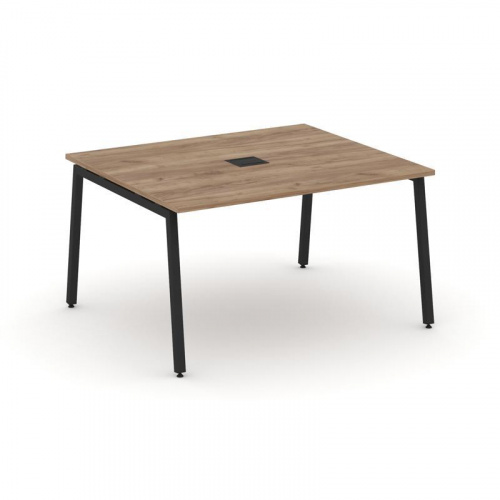 Style Project Стол переговорный SN-4A.SPRG-034 Дуб Наварра/Металл Антрацит 1580*1180*750 фото 12