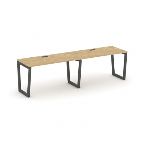 Style Project Рабочая станция 1 сторон. SN-5T2.ORS-022 Акация Лорка/Металл Антрацит/Заглушка Пластик фото 22