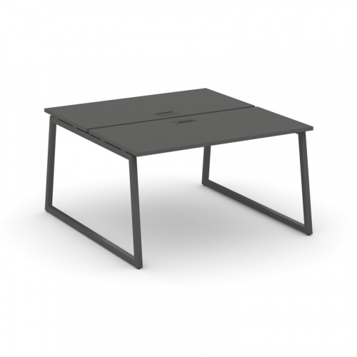 Style Project Рабочая станция 2-х сторон. SN-4T1.DRS-023 Акация Лорка/Металл Антрацит/Заглушка Пласт фото 14