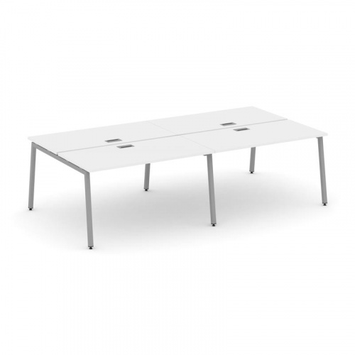 Style Project Рабочая станция 2-х сторон. SN-4A.DRS-044 Вяз Благородный/Металл Белый 3160*1432*750 фото 6