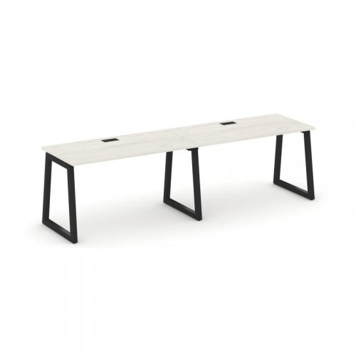 Style Project Рабочая станция 1 сторон. SN-5T1.ORS-001 Акация Лорка/Металл Антрацит/Заглушка Пластик фото 7