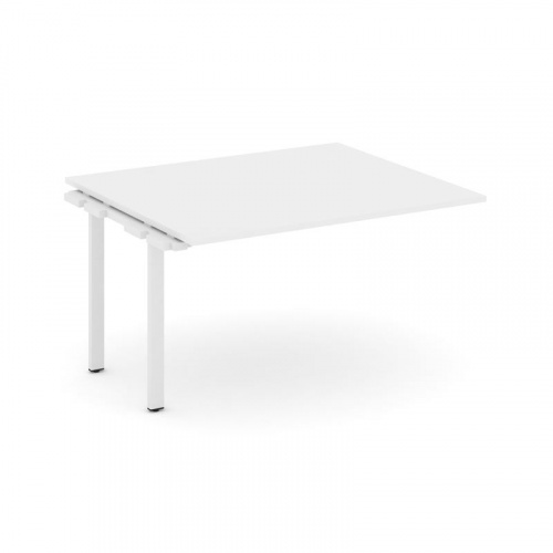 Style Project Проходной наб. элем. перег. стола SN-6P.NSPRG-032.3 Дуб Наварра/Металл Белый 1180*1180 фото 5