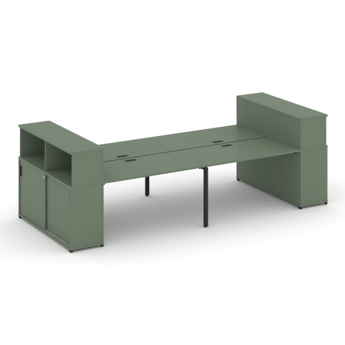 Бенч-система с опорными шкафами-купе Concept CN.DRS-283