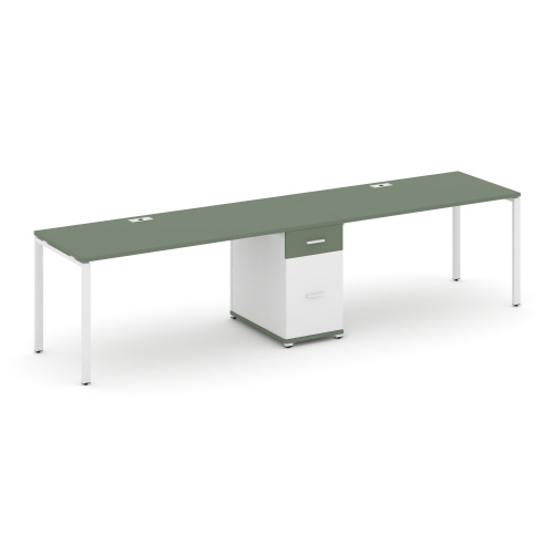 Бенч-система на 2 места с 1 опорной тумбой Concept CN.ORS-406 фото 5