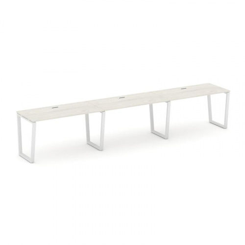 Style Project Рабочая станция 1 сторон. SN-6T2.ORS-041 Акация Лорка/Металл Антрацит/Заглушка Пластик фото 13