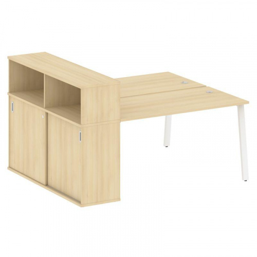 Бенч-система с шкафом-купе на А-обр. м/к Metal System БА.РС-СШК-2.3 фото 9