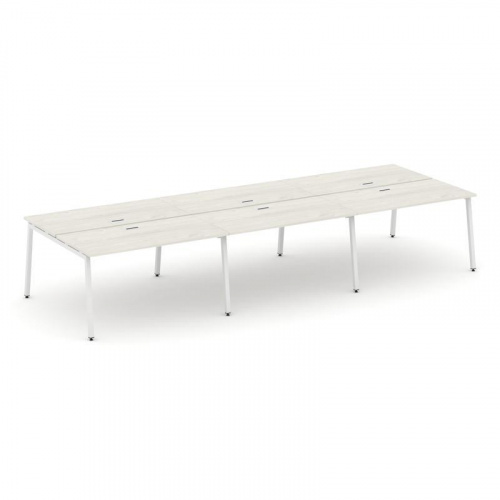 Style Project Рабочая станция 2-х сторон. SN-4A.DRS-063 Белый/Металл Белый 4140*1232*750 фото 26