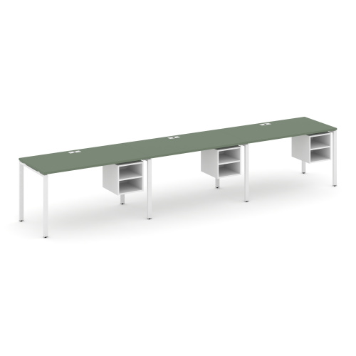 Бенч-система на 3 места с подвесными тумбами Concept CN.ORS-128 фото 5