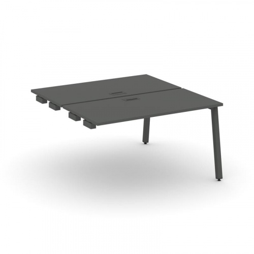 Style Project Стол-приставка к опор. элем. SN-5A.DPRS-011 Тиквуд Светлый/Металл Антрацит 980*1432*75 фото 16