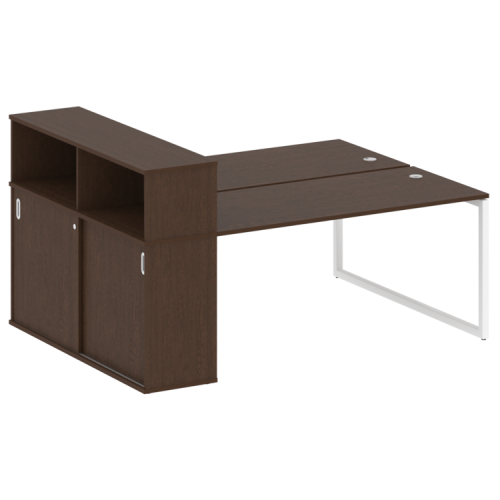 Бенч-система с шкафом-купе на О-обр. м/к Metal System Quattro 40БО.РС-СШК-2.4 фото 5