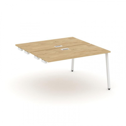 Style Project Стол-приставка к опор. элем. SN-4A.DPRS-021 Дуб Наварра/Металл Антрацит 980*1632*750 фото 19