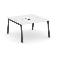 Style Project Рабочая станция 2-х сторон. SN-5A.DRS-004 Белый/Металл Антрацит 1580*1232*750