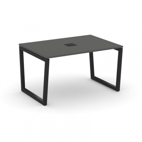 Style Project Стол переговорный SN-5T2.SPRG-001 Акация Лорка/Металл Антрацит/Заглушка Металл Антраци фото 6