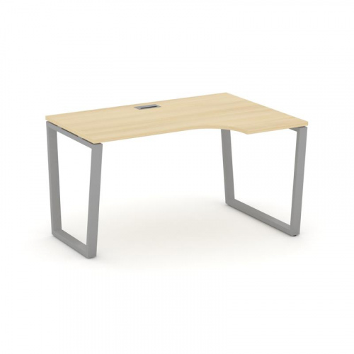 Style Project Стол рабочий эргоном. SN-6T2.SPA-012(R) Акация Лорка/Металл Антрацит/Заглушка Пластик фото 20