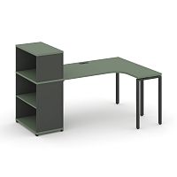 Стол эргономичный с опорным стеллажом Concept CN.SA-206(R)
