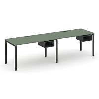 Бенч-система на 2 места с подвесными тумбами Concept CN.ORS-101