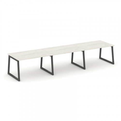 Style Project Стол переговорный SN-5T1.SPRG-023.3 Акация Лорка/Металл Антрацит 4410*980*750 фото 24