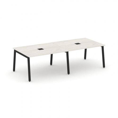 Style Project Стол переговорный SN-5A.SPRG-044 Вяз Благородный/Металл Антрацит 3160*1180*750 фото 8