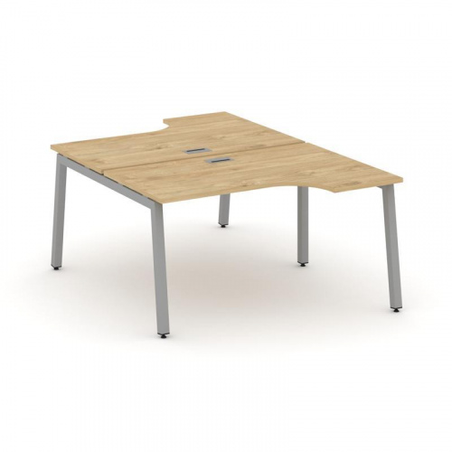 Style Project Рабочая станция эргоном. SN-5A.DRPA-002 Дуб Наварра/Металл Антрацит 1580*1232/1992*750 фото 8