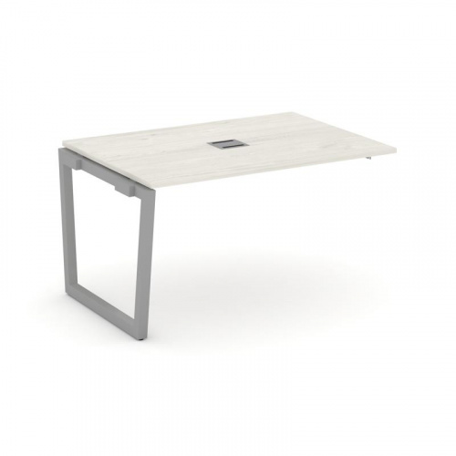 Style Project Проходной наб. элем. перег. стола SN-5T2.NSPRG-002 Акация Лорка/Металл Антрацит/Заглуш фото 12