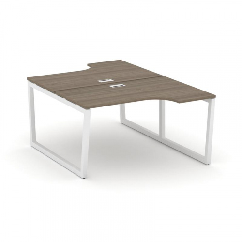 Style Project Рабочая станция эргоном. SN-5T2.DRPA-021 Акация Лорка/Металл Антрацит/Заглушка Пластик фото 15