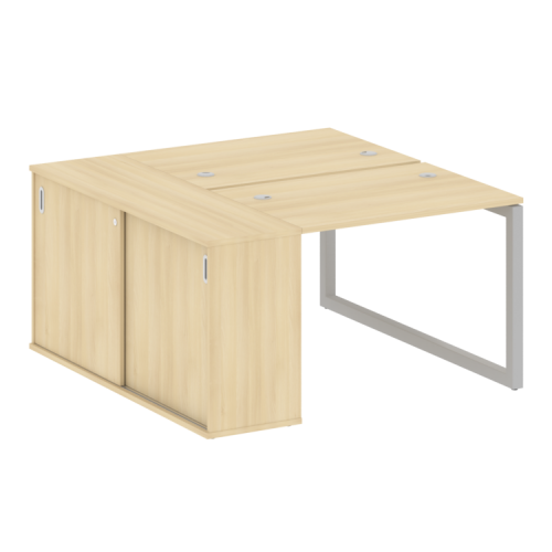 Бенч-система с шкафом-купе на О-обр. м/к Metal System Quattro 50БО.РС-СШК-1.1 фото 4 Бенч-система с шкафом-купе на О-обр. м/к Metal System Quattro 50БО.РС-СШК-1.1 фото 4