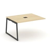 Style Project Проходной наб. элем. перег. стола SN-4T1.NSPRG-033 Акация Лорка/Металл Антрацит/Заглуш