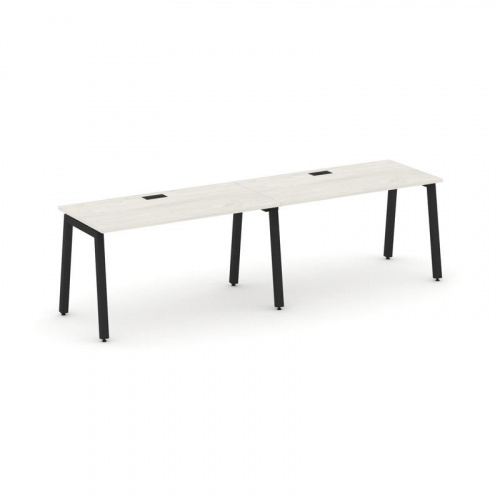 Style Project Рабочая станция 1 сторон. SN-5A.ORS-002 Дуб Табак/Металл Белый 2360*600*750 фото 6