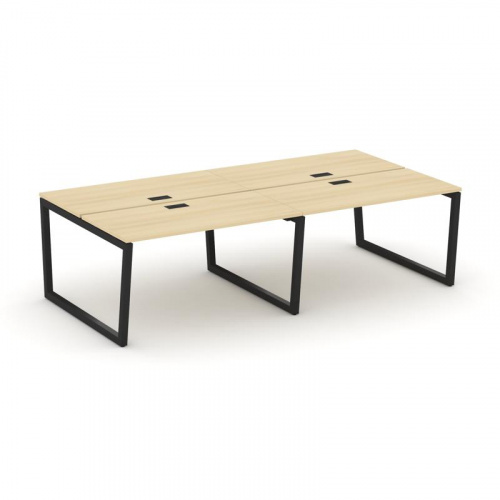 Style Project Рабочая станция 2-х сторон. SN-5T2.DRS-033 Акация Лорка/Металл Антрацит/Заглушка Пласт фото 8