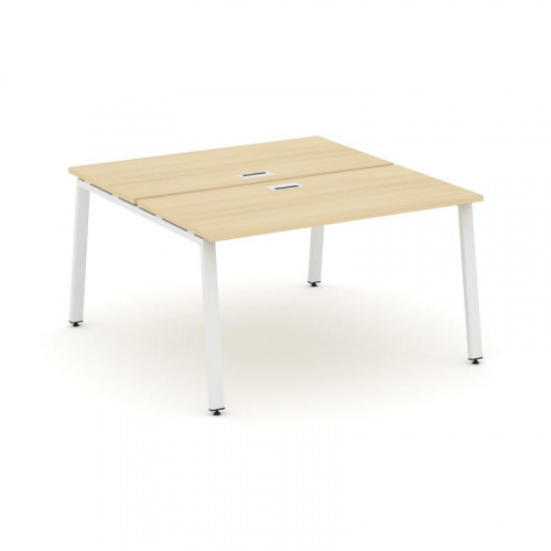 Style Project Рабочая станция 2-х сторон. SN-6A.DRS-001 Акация Лорка/Металл Белый 980*1232*750 фото 28