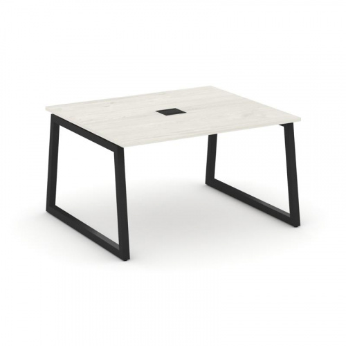 Style Project Стол переговорный SN-5T1.SPRG-034 Акация Лорка/Металл Антрацит/Заглушка Металл Антраци фото 9