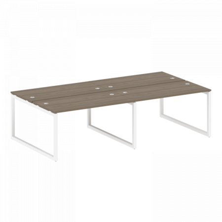 Бенч-система на 4 места на О-обр. м/к Metal System Quattro 50БО.СМ-4.3 