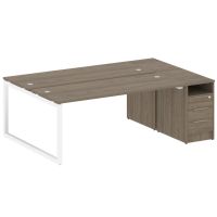 Бенч-система с тумбой на О-обр. м/к Metal System Quattro 50БО.РС-СТП-2.5